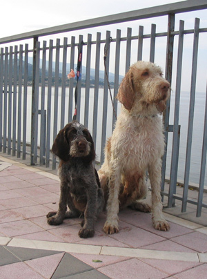 Babio's Mum, Brina, with Babio's sister